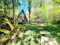 Tranquil A-Frame Cabin Retreat Nature's Serenity