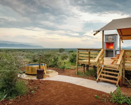 AfriCamps at White Elephant Safaris Hotels in Zululand DC