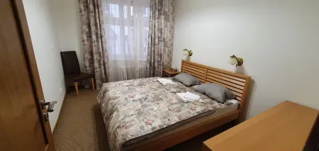 Apartment 63m2 with balcony in the spa city center