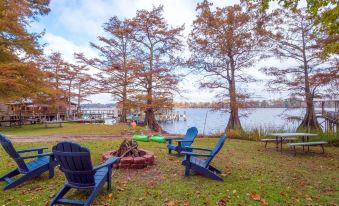 Lakefront Netterville Landing Home w/ Private Dock