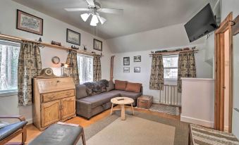 Half-mi to Trails: Rustic Soda Springs Cabin!