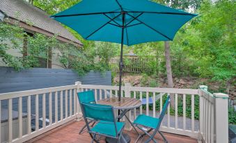 Creekside Home w/ Patio, Walk to Manitou Incline!