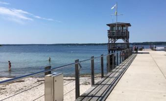 Sea View Apartment in Glücksburg with Balcony Near Sea Beach
