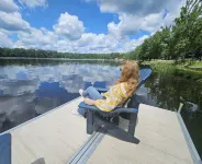 Lakefront w/ PrivateDock Fishing Beach 2Kayaks Firepit Fireplace Foosball