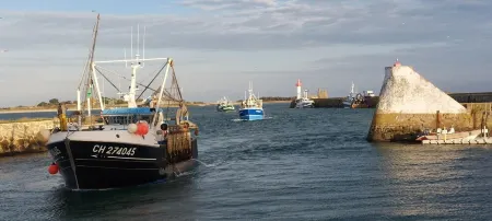 Apartment overlooking the port of Saint Vaast la Hougue