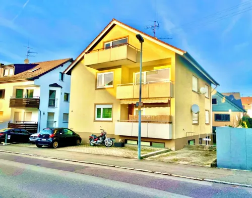 Modern Urban Studio Apartment S-bahn 27qm for 6 Near Mercedes Benz Sindelfingen Hotels in Magstadt