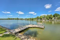 Lakefront Oasis w/ Boat Dock, Fire Pit, Grill - 3-Star