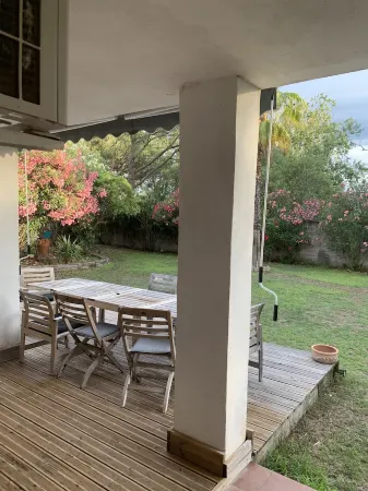 Waterfront villa with pool and jacuzzi