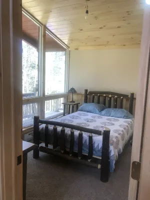 Adirondack Home on Lake Snow