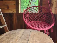 1 of 2 Enchanting 1 room cabins in Shapleigh, ME located on sloaping forest land Hotels in Shapleigh