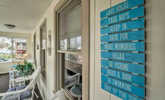 All-Season Grand Haven Getaway with Deck!