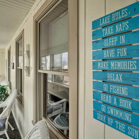 All-Season Grand Haven Getaway with Deck!