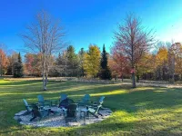 Serene 3-Bed VT Retreat w/ Firepit: Ski, Snowmobile, Atv, and Hike Near Jay Peak