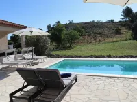 Villa in Castelnau d'Aude with Heated Pool -  Ferienhäuser