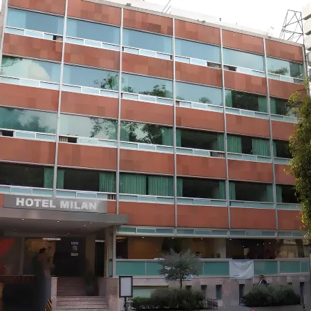 Hotel Milan Cdmx Отели рядом с достопримечательностью «Рома»