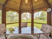 Lakefront Chetek Haven Dock, Screened Gazebo Hotéis em Barron County