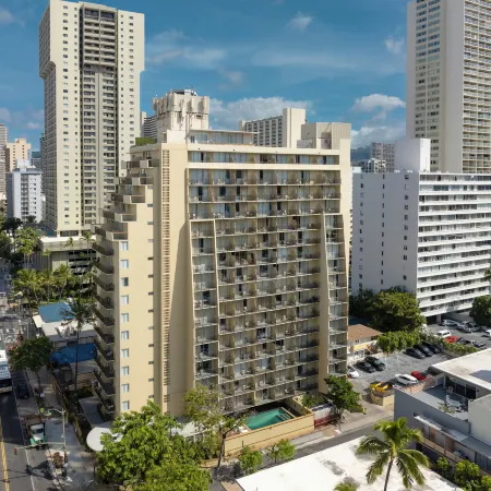 Ohia Waikiki Studio Suites Отели рядом с достопримечательностью «Пляж Кухио»