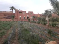 Auberge Jnane Dar Diafa is Located in the Center of Tamegroute Opposite the Libr