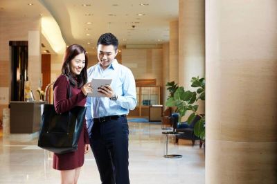 共有エリア コートヤード by マリオット ソウル タイムズ スクエアの写真