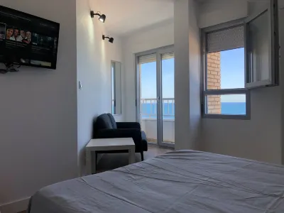 Oceanfront Retreat in Torrevieja with Private Space and Sea Views