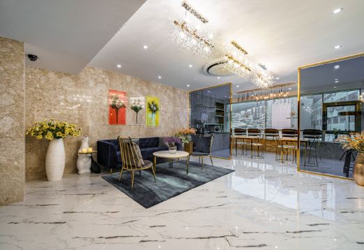 브라운도트호텔 송도해수욕장점의 깔끔한 침실