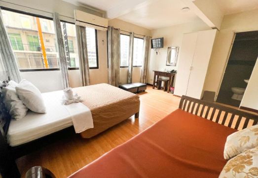 마닐라 숙소 로비