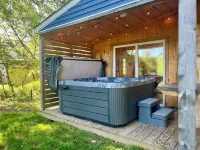 Pocono's LAKEFRONT home - Completely Renovated w/Game Garage and New Hot Tub
