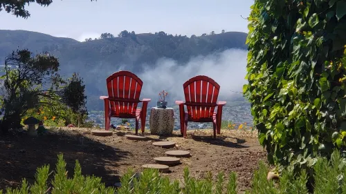 Cozy, modern 1-bedroom guest suite with backyard ocean view!