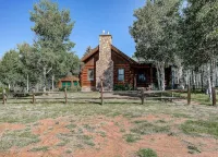 Log cabin style home on secluded 48 acre property