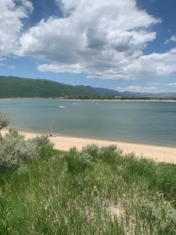 A Cozy Mountain Retreatwith boat parking fun for the whole family.