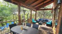 Luxury Awaits at the Wooded Bliss Cabin of Lake Travis