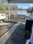Drive up & park 6 ft from this clean, equipped houseboat in Cypress Cove Marina