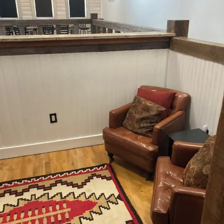The Bokonon is a unique space in Twin Bridges. Art gallery style.