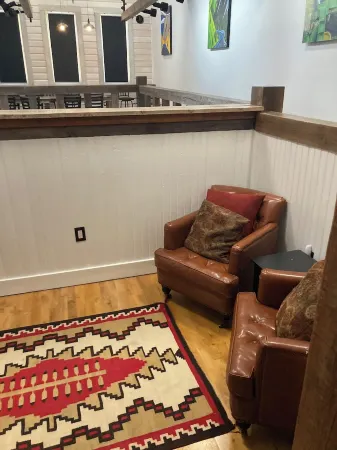 The Bokonon is a unique space in Twin Bridges. Art gallery style.