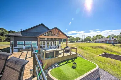 Waterfront Hilltop Escape, Modern New Construction Ready for Family Fun
