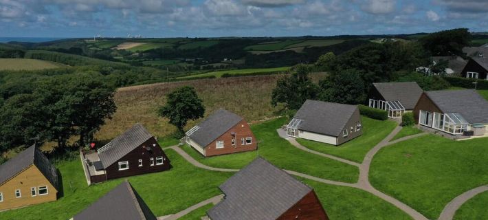 Coombe View Cornwall Holiday Lodge Near Bude. Sea Views. Large Patio Sleeps 6. Hotels in Bude