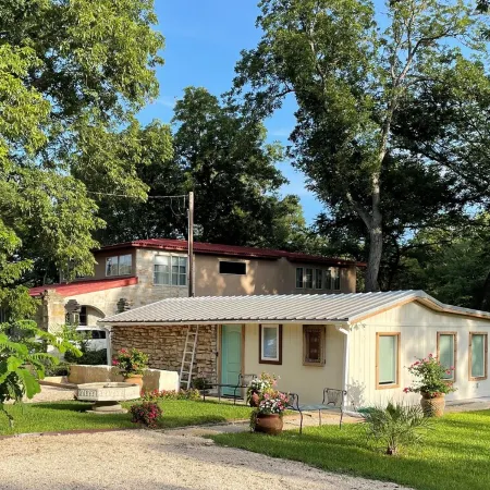 LUX Cabin ON Guadalupe River below Canyon Lake Dam - near Whitewater Music