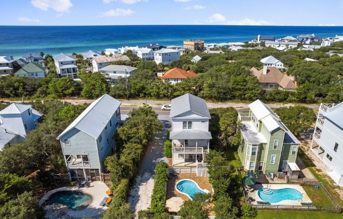 30A |Walk to Beach |Gulf Views |Private Pool |4BR