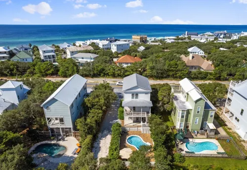 30A |Walk to Beach |Gulf Views |Private Pool |4BR