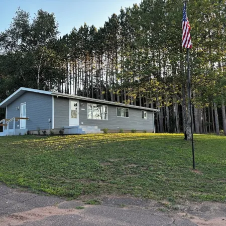 Ride your ATVs and snowmobiles directly from the house!