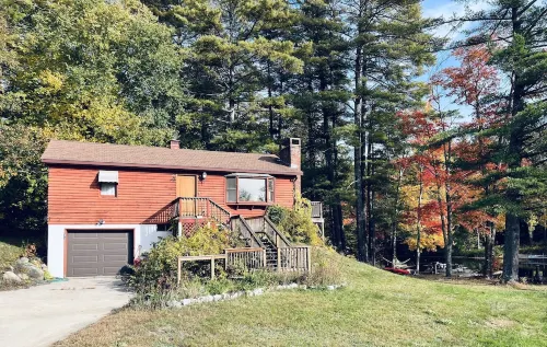 Grandmas Cottage on the River and the Rail Trail in Wolfeboro