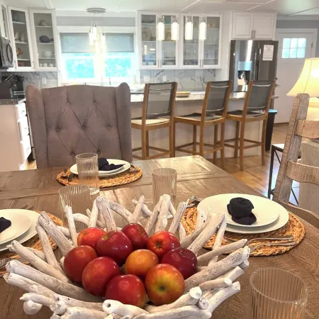 Private Pool at 'Livin' Is Easy' Spacious 5-Bedroom & Cargo Lift at Edisto Beach