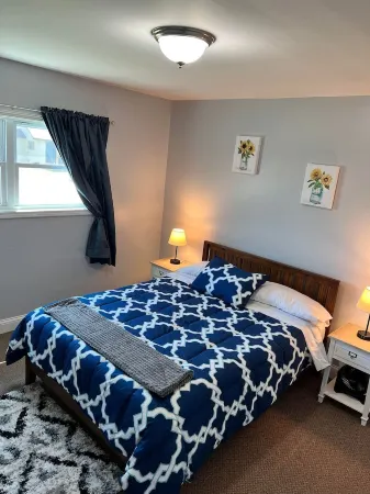 Ranch home with 3 bedrooms upstairs and 1 down. Refurnished June of 2022