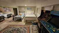 Galveston Bay House Waterfront, Private Fishing Dock, Arcade, Near Town & Beach