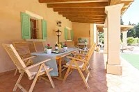 Sa Vall des Fangar: Idyllic Location in the Countryside, Large Pool, Garden, Internet