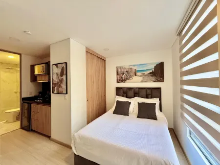 Apartamentos Weeki en Chapinero Отели рядом с достопримечательностью «Библиотека Луиса Анхеля Аранго»