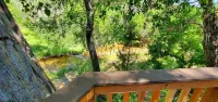 Private Wooded Nature and Jacuzzi Tub - Charming Log Cabin Hotels in Glendale