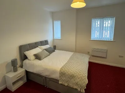 Apt Sleeps5-Parkg-Netflix-Near City Centre Etihad