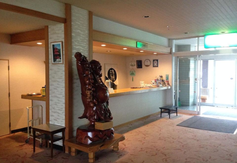 홋카이 호텔 전경 및 도야 호수 조망