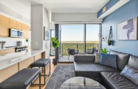 高層公寓羅利 免費停車 日落景觀 2